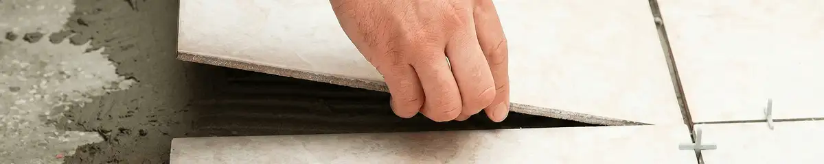 Professional installing ceramic tile floors in Pasadena, CA