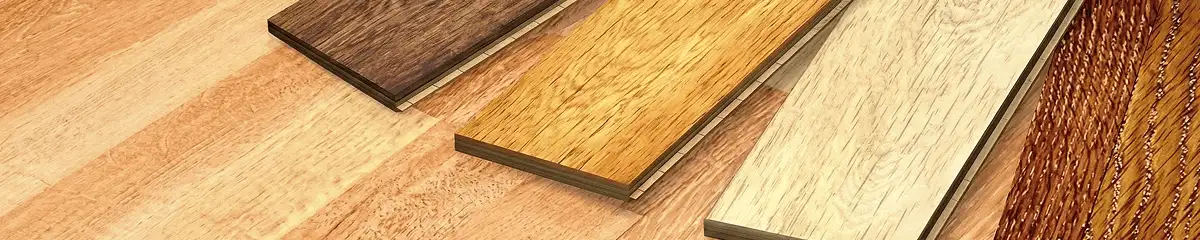 Cork floor boards close-up in Pasadena, CA
