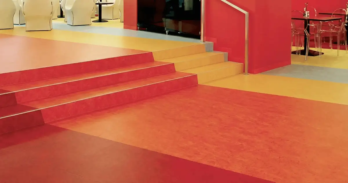 Snack bar with beautiful professionally installed linoleum flooring in Pasadena, CA