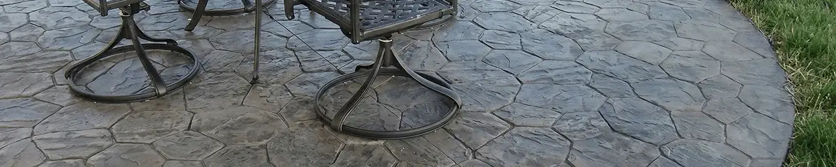 Garden relaxation area with professionally installed stone flooring in Pasadena CA